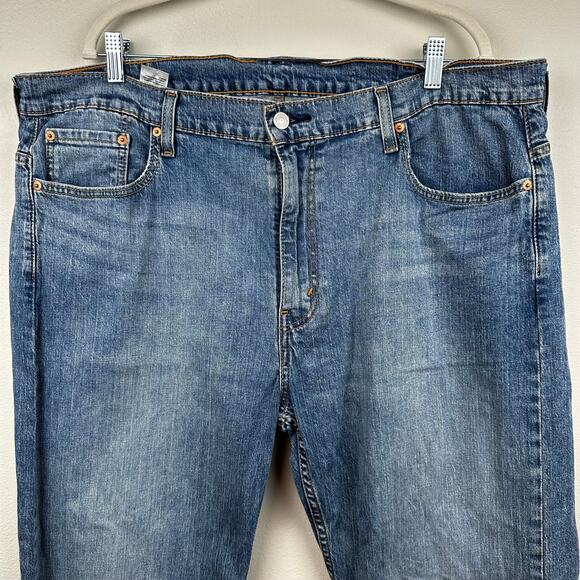 Levi's 569 Men's Denim Jeans Loose Fit Straight Leg Stretch 40 x 32 - Picture 2 of 9